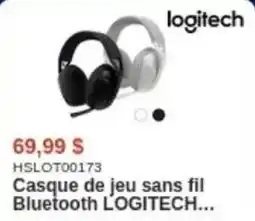 Canada Computers Logitech Casque de jeu sans fil Bluetooth offer