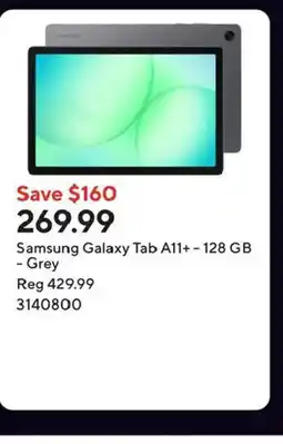 Staples Samsung Galaxy Tab A11+-128 GB offer