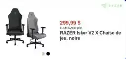 Canada Computers RAZER Iskur V2 X Chaise de jeu, noire offer