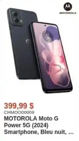 Canada Computers MOTOROLA Moto G Power 5G 2024 Smartphone, Bleu offer