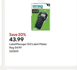 Staples Label Manager 160 Label Maker offer