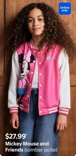 Walmart Mickey Mouse and Friends bomber jacket offer