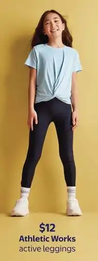 Walmart Athletic Works active leggings offer