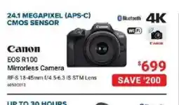 Visions Electronics CANON EOS R100 Mirrorless Camera offer