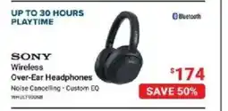 Visions Electronics SONY Wireless Over-Ear Headphones offer