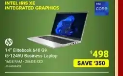 Visions Electronics HP 14" Elitebook 640 G9 15-1245U Business Laptop offer