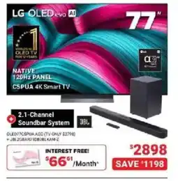 Visions Electronics LG OLED evo Al offer