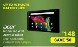 Visions Electronics ACER Iconia Tab A10 Android Tablet offer