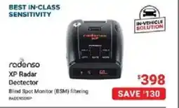 Visions Electronics RADENSO XP Radar Dectector offer