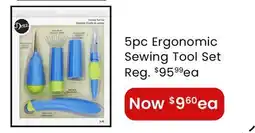 Fabricland 5pc Ergonomic Sewing Tool Set offer