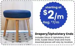 Fabricland Drapery/Upholstery Ends offer