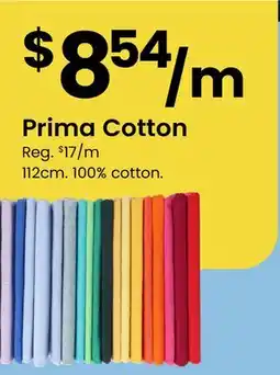 Fabricland Prima Cotton offer