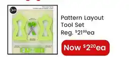 Fabricland Pattern Layout Tool Set offer