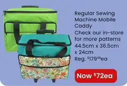 Fabricland Regular Sewing Machine Mobile Caddy offer