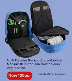 Fabricland Multi Purpose Backpack offer