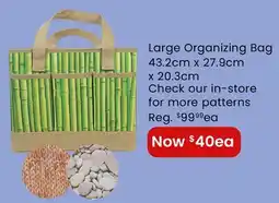 Fabricland Large Organizing Bag offer