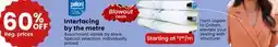 Fabricland INTERFACING BY THE METRE offer