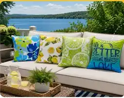 Fabricland SELECT OUTDOOR CUSHION COVERS offer