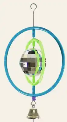 Petvalu Featherland Orbital Disco Ball Bird Toy offer