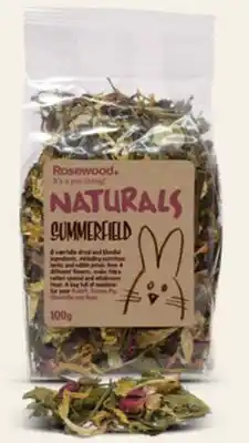 Petvalu Rosewood Naturals Summerfield Small Animal Treat offer