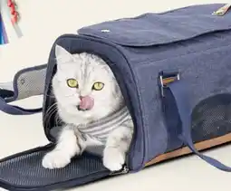 Petvalu Bailey & Bella Jet Setter Navy Soft Carrier offer