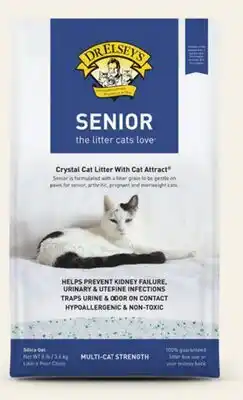 Petvalu Dr. Elsey's Senior Crystal Silica Non-Clumping Cat Litter offer