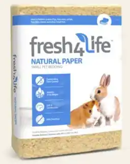 Petvalu Fresh 4 Life Natural Paper Small Pet Bedding offer