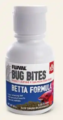 Petvalu Fluval Bug Bites Betta Formula Micro Granules Fish Food offer