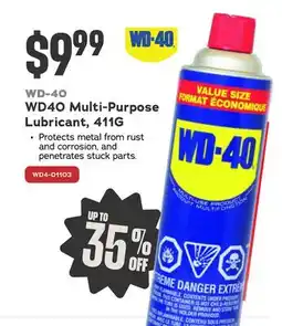 Bumper to Bumper WD-40 Multi-Purpose Lubricant offer