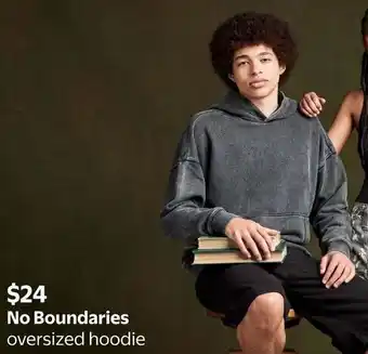 No Boundaries oversized hoodie
