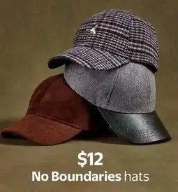 Walmart No Boundaries hats offer