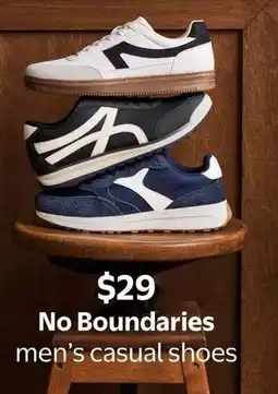 Walmart No Boundaries men's casual shoes offer
