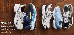 Walmart Avia adults' performance sneakers offer