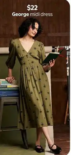 Walmart George midi dress offer