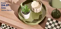 Walmart Anko home decor offer