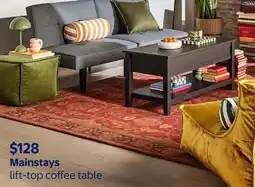 Walmart Mainstays lift-top coffee table offer