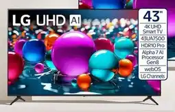 Walmart LG 43" UA7500 Smart TV offer