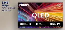 Walmart Philips 43" FHD QLED Smart TV offer