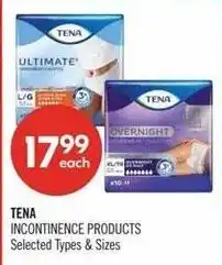 Shoppers Drug Mart Tena ultimate overnight offer