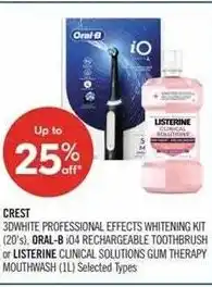 Shoppers Drug Mart Crest listerine oral-b offer