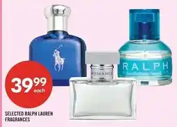 Shoppers Drug Mart Selected ralph lauren fragrances offer