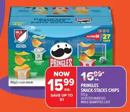 Metro Pringles snack-stacks chips offer