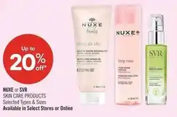 Shoppers Drug Mart Nuxe or svr offer
