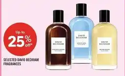 Shoppers Drug Mart Selected david beckham fragrances offer