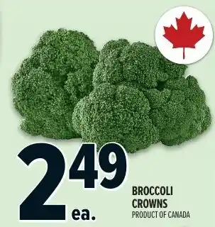 Metro Broccoli crowns offer