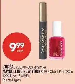 Shoppers Drug Mart L'oréal, maybelline new york or essie offer
