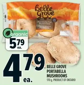 Metro Belle grove portabella mushrooms offer