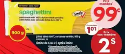 Maxi Pâtes sans nom offer
