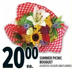 Metro Summer picnic bouquet offer