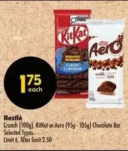 Shoppers Drug Mart Nestlé offer